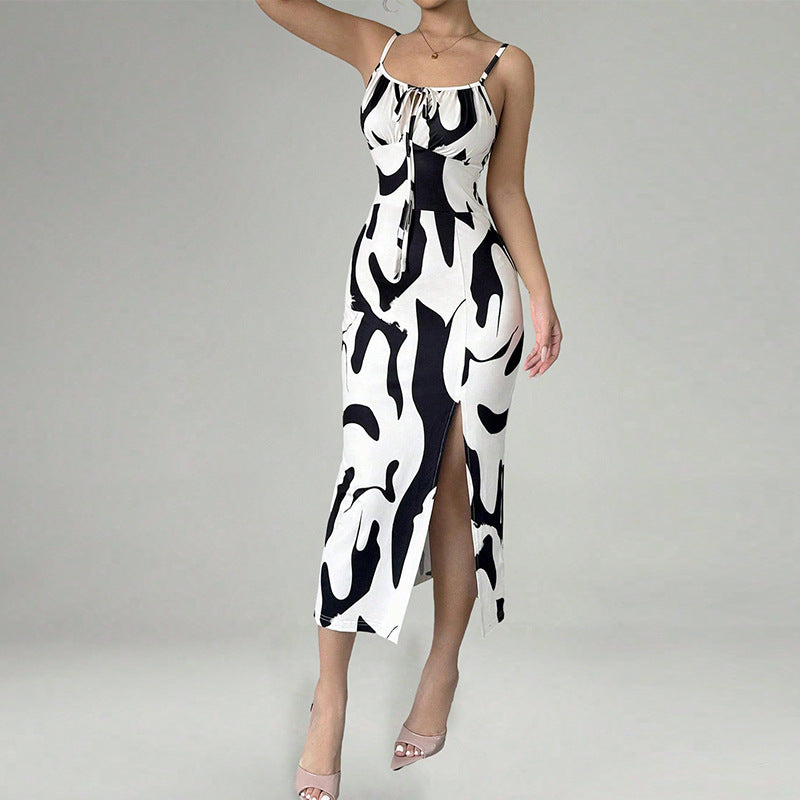 Damen Maxikleid Elegantes Design Eveloria