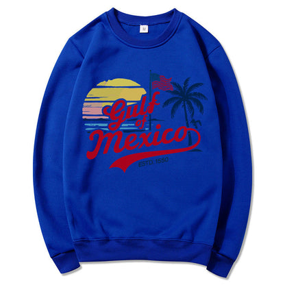 Damen Sweatshirt Grafikdesign Lässig Grau Eveloria
