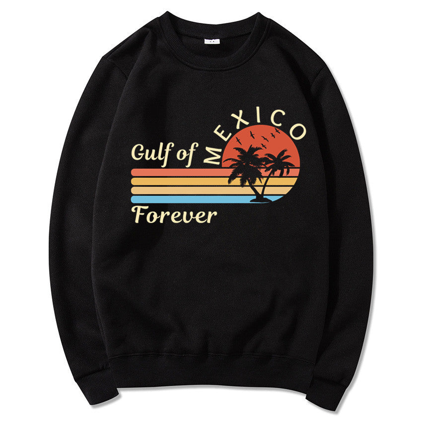 Damen Sweatshirt Tropisches Grafikdesign Modern Aufdruck