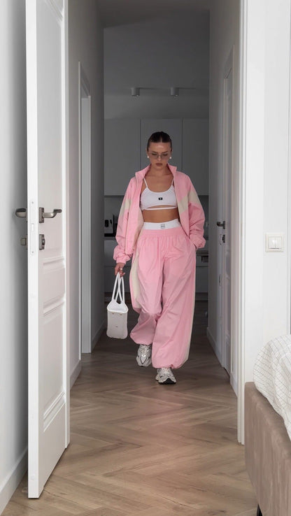 Damen Sportanzug Moderner Look Eveloria