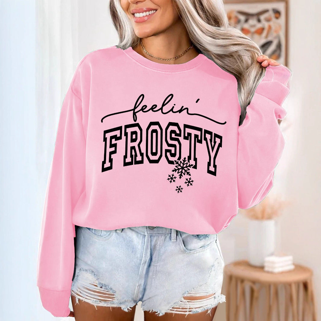 Damen Sweatshirt Grafik Aufdruck Eveloria