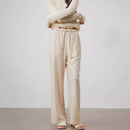 Damen Samt-Hose Bequem Eveloria