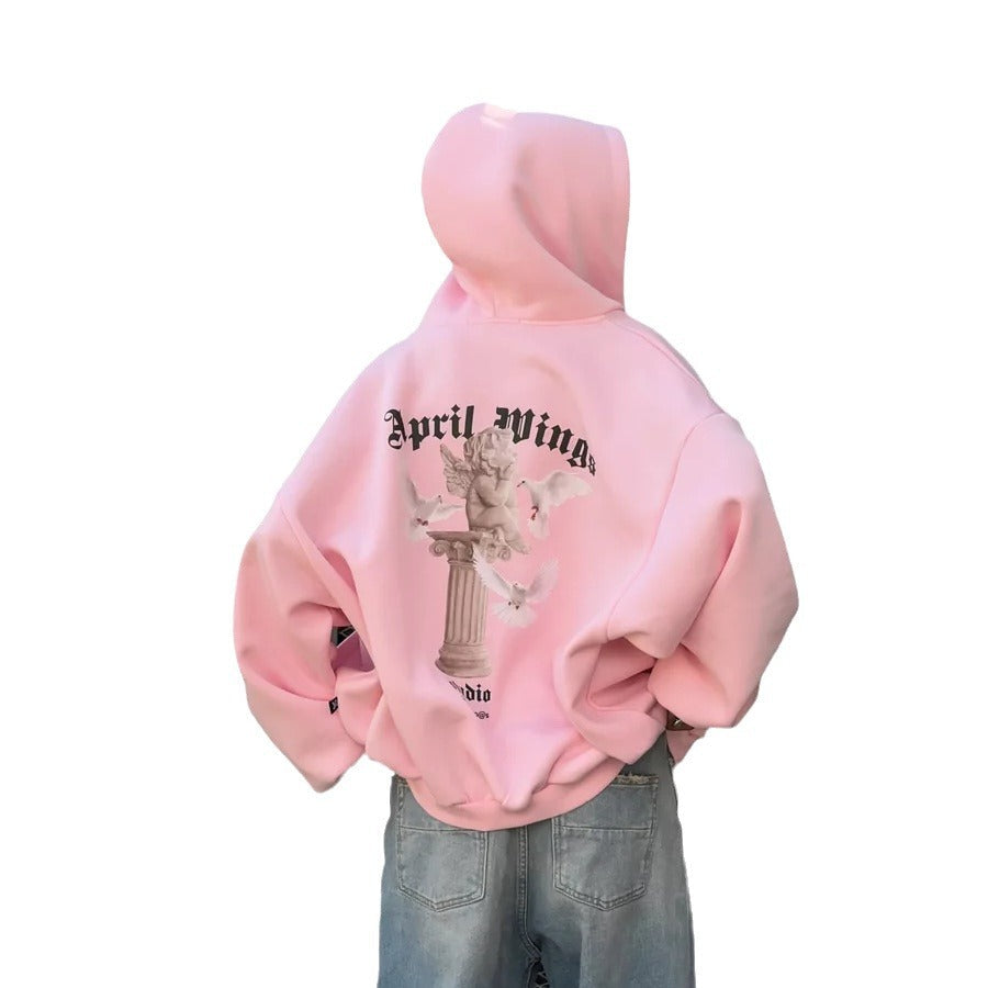 Damen Hoodie Urban Style Grafikdesign