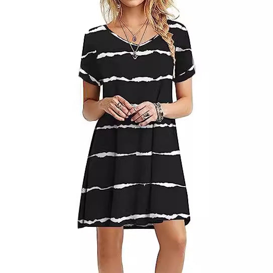 Damen Strandkleid Lässig Leicht Eveloria - Eveloria