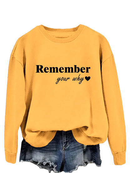 Damen Sweatshirt Lässig Motiv-Aufdruck Grau Eveloria