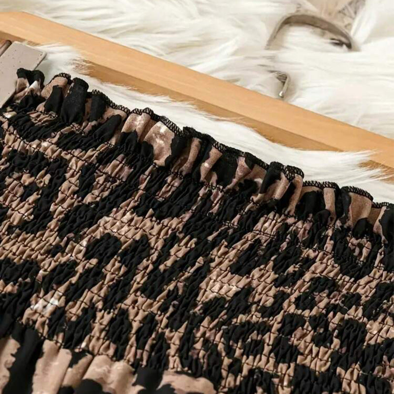 Damen Leggings Animalprint Leicht Eveloria