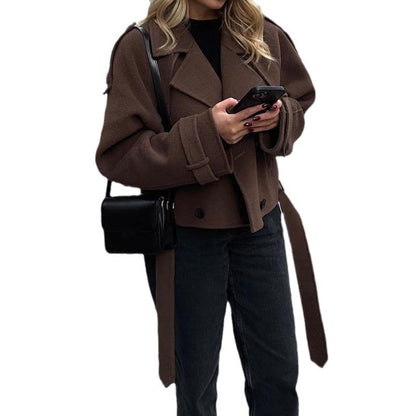 Damen Oversized Wintermantel Eveloria Großgefüttert