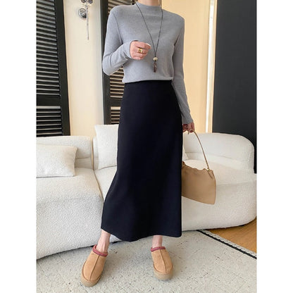 Damen Langarmshirt Feinripp Lässig