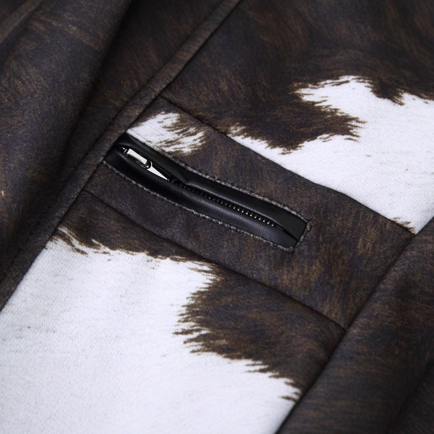 Damen Kunstlederjacke Exotisches Tierdesign Eveloria