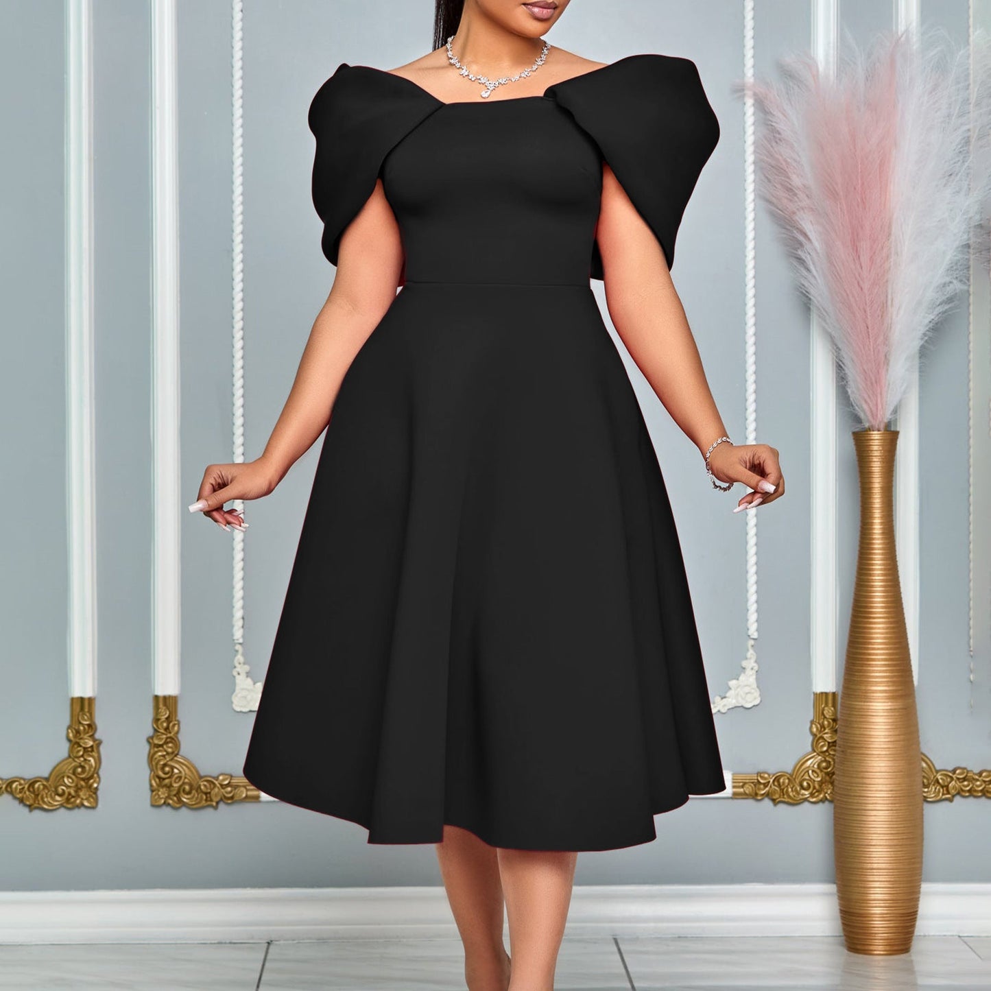 Damen Abendkleid mit Cape Eveloria