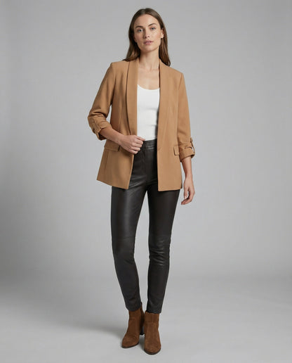 Damen Blazer Elegantes Design Locker Passform