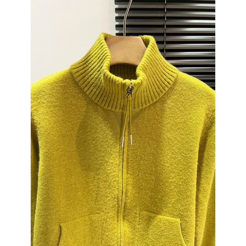 Damen Thermostrickjacke Hochschließend 2 Taschen Eveloria