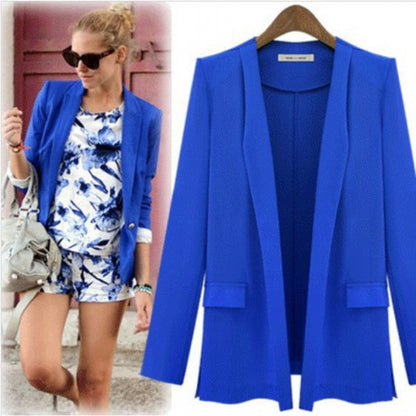 Damen Blazer Elegant Schmal Eveloria