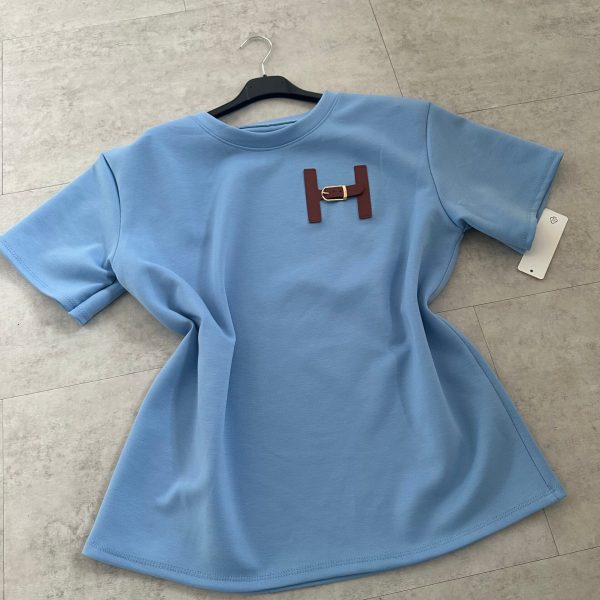 Damen T-Shirt Lässiger Schnitt Weiß