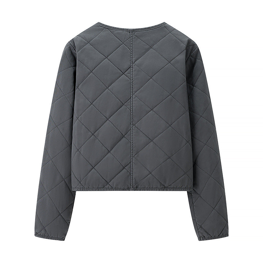 Damen Steppjacke Praktische Taschen Moderner Schnitt Eveloria