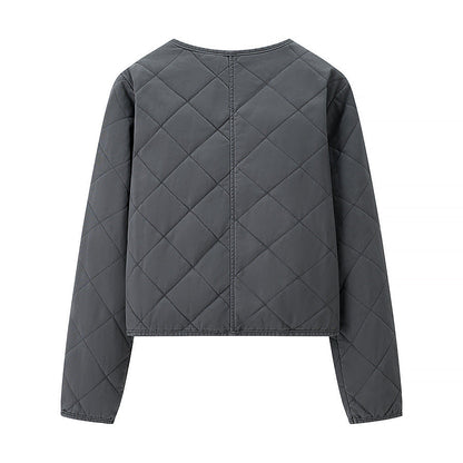 Damen Steppjacke Praktische Taschen Moderner Schnitt Eveloria
