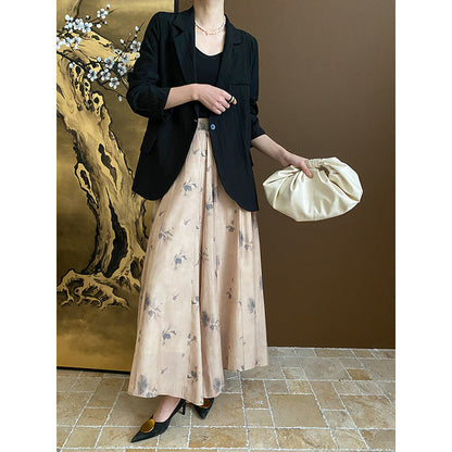Damen Leichter Sommerkleid aus luftigem Stoff Eveloria
