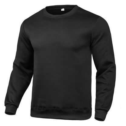 Herren Rundhals-Pullover Baumwollmix Komfortabel Eveloria