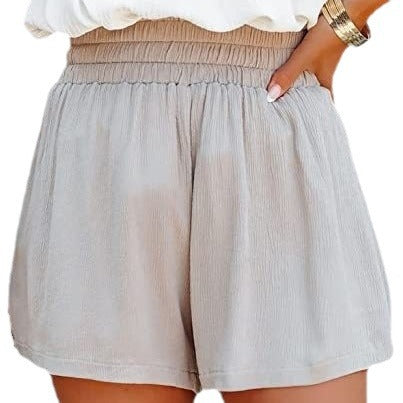Damen Freizeithosen Eveloria Leicht Baumwolle Beige