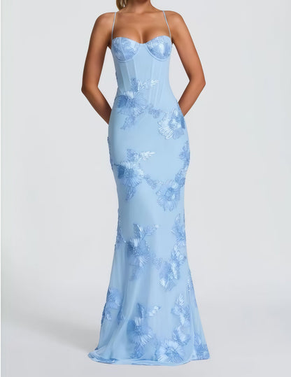 Eveloria Damen Abendkleid