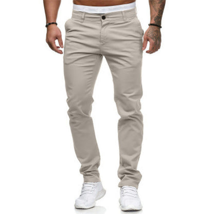Herren Slim-Fit-Chinohose Modern - Eveloria
