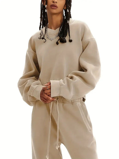 Damen Oversized Sweatshirt Bequem Eveloria