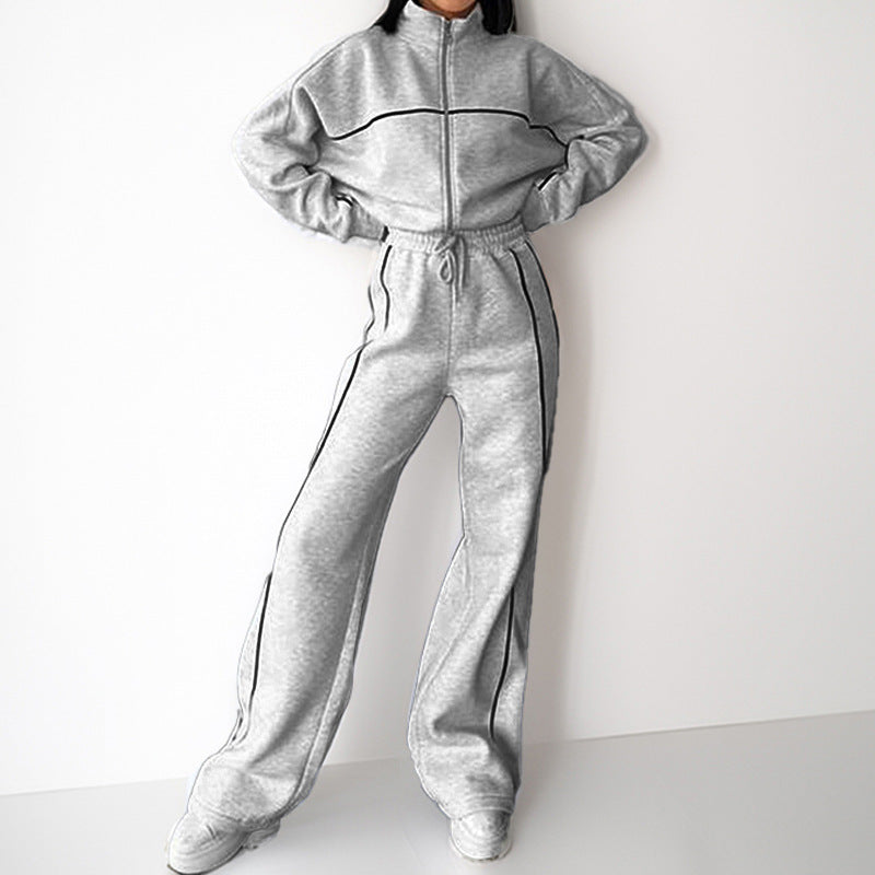 Damen Sportset Weiches Material Hohe Beininserts Eveloria
