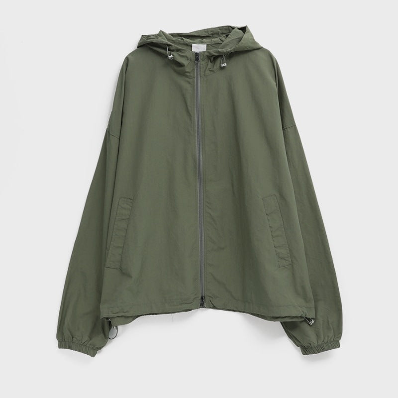 Damen Übergangsjacke Eveloria Hochkragen Verstellbarer Kordelzug