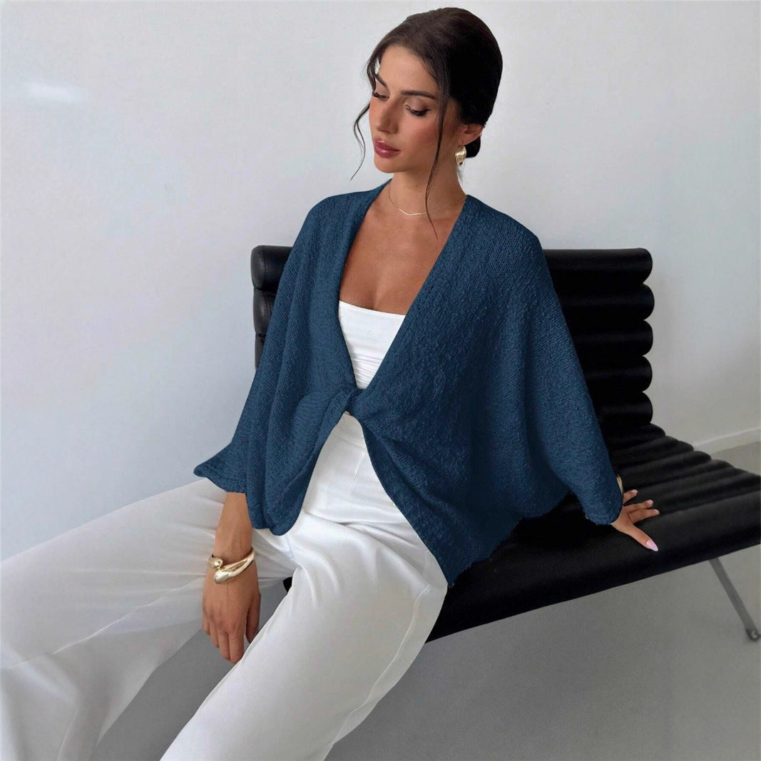 Damen Kimono-Jacke Weite Passform Elegantes Design
