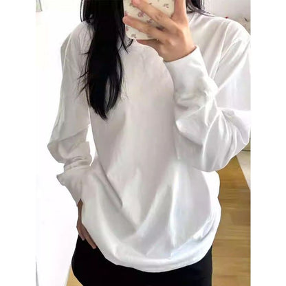 Damen Langarmshirt Bequem Lässig Eveloria
