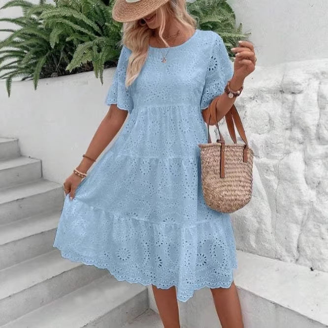 Damen Sommerkleid Luftig Leicht