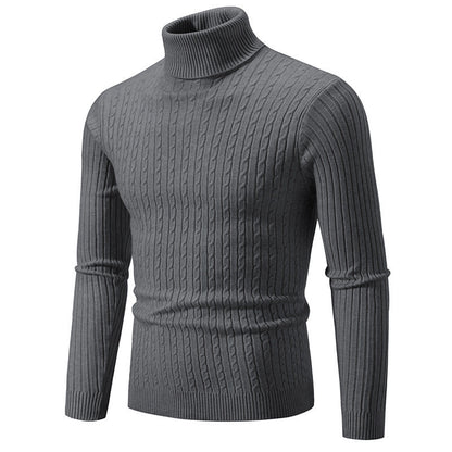 Herren Rollkragenpullover Strickqualität Eveloria