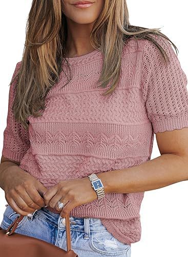 Damen Strickoberteil mit Strukturdesign Eveloria