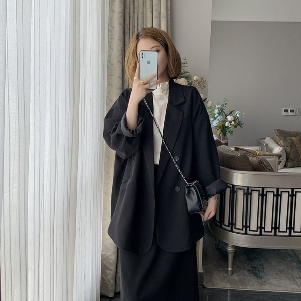 Damen Oversized Jacke Eveloria Elegant