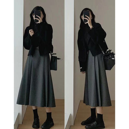 Damen Kurzjacke Modisch Schnitt Detailnähte Eveloria
