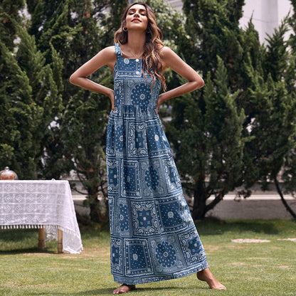 Damen Maxikleid Eveloria Lang