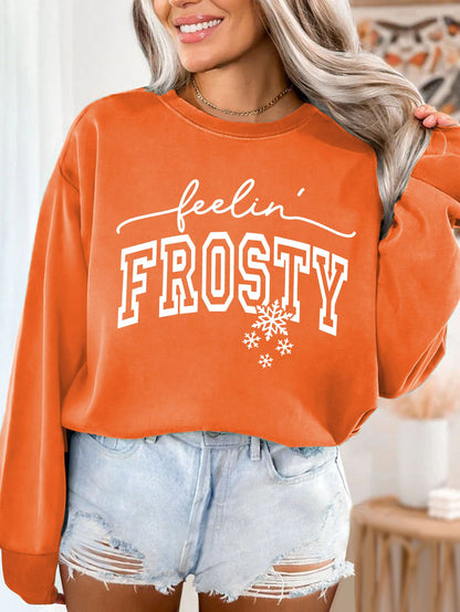 Damen Sweatshirt Grafik Aufdruck Eveloria