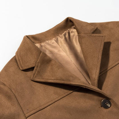 Damen Blazer Weiches Material Eveloria