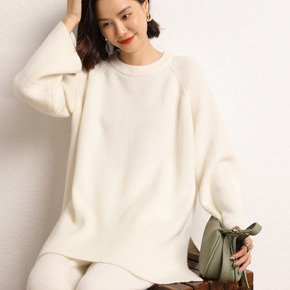 Damen Oversized Pullover Eveloria Großgröße
