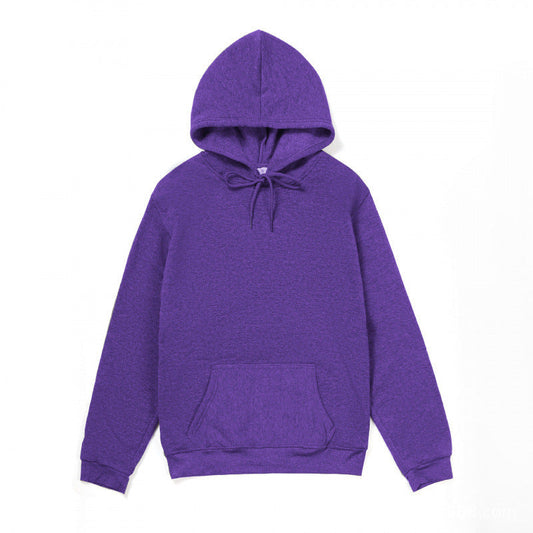 Damen Kapuzenpullover Bequem Kängurutaschen Grau - Eveloria