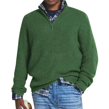 Eveloria Herren Zip Pullover Stilvoll