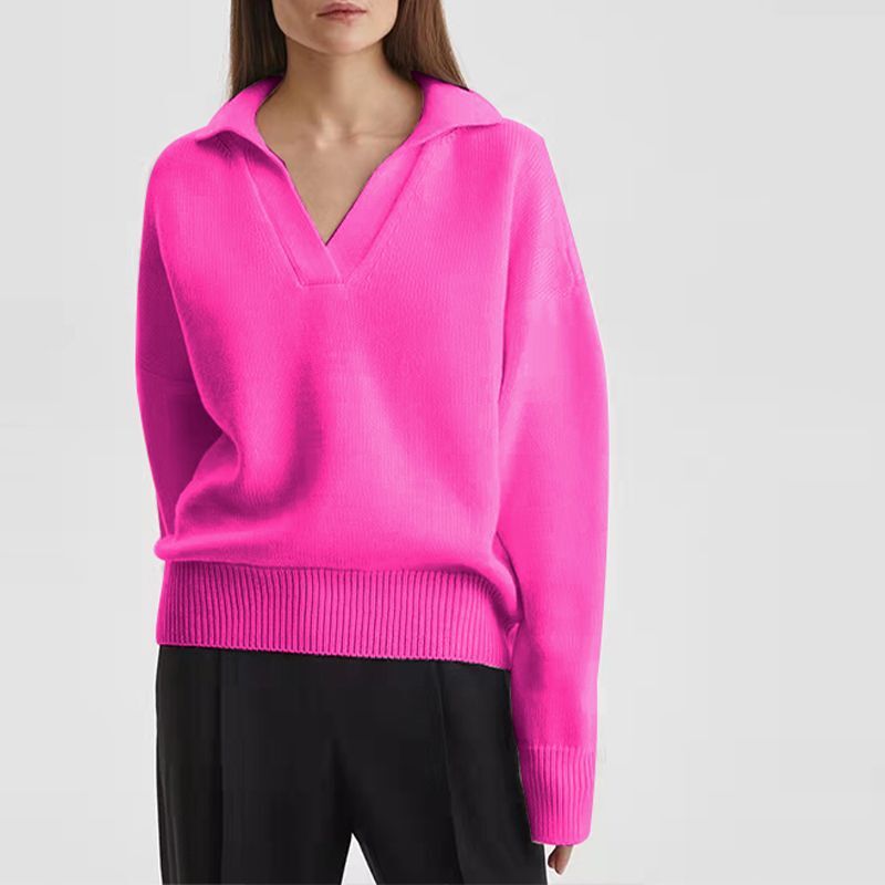 Damen Strickpullover Feinstrick Eveloria
