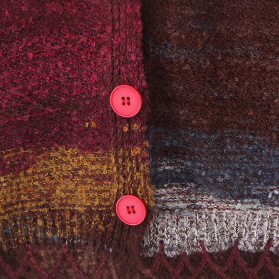 Damen Strickcardigan Langärmlig mit Fransen Eveloria