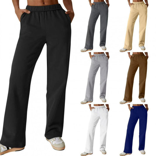 Damen Freizeithose Bequeme Passform Seitentaschen Eveloria - Eveloria