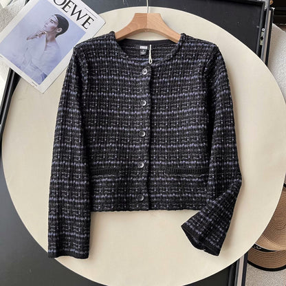 Damen Strickcardigan Strukturiertes Muster Eveloria