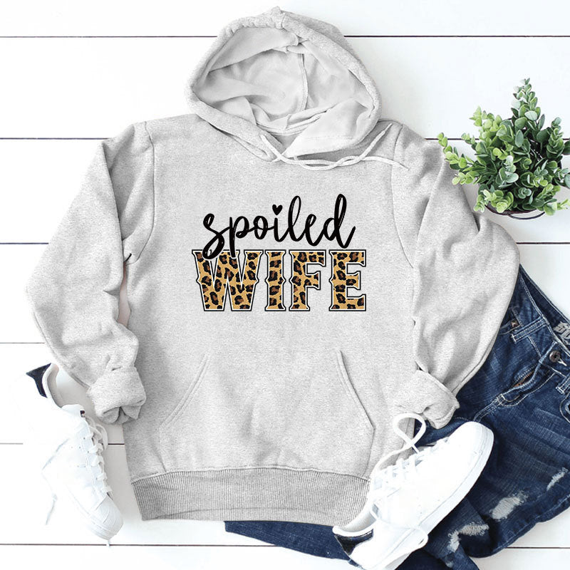 Damen Kapuzenpullover Eveloria Mit Schriftzug Elegantes Design