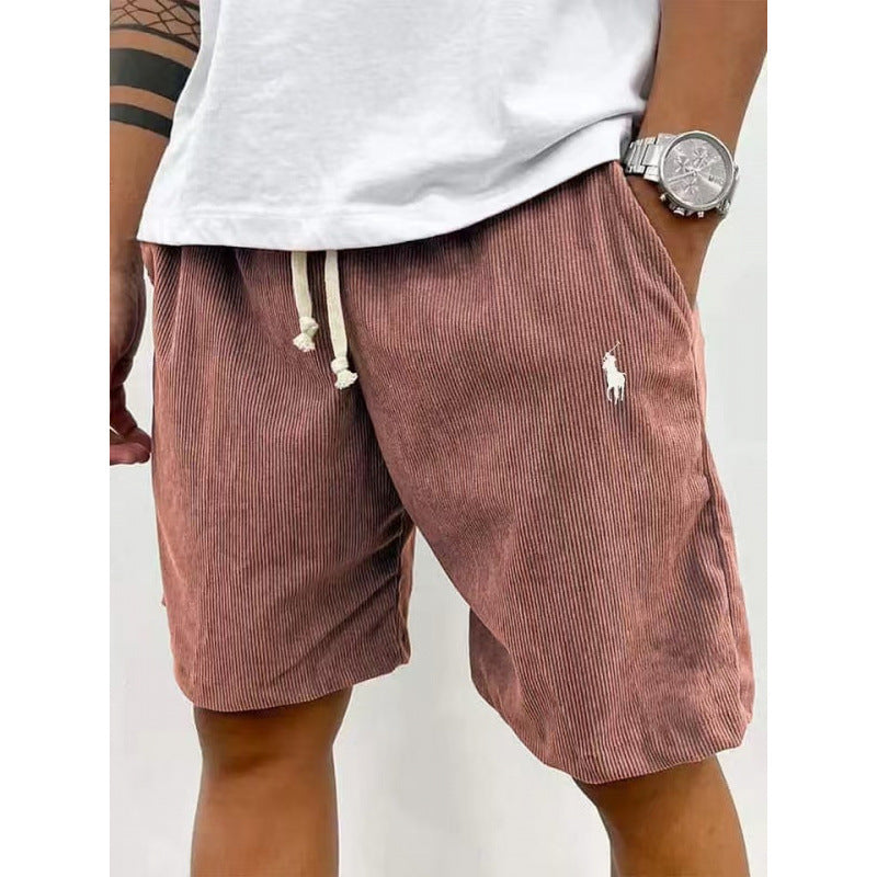 Herren Freizeithose Baumwoll-Mix Gummizug