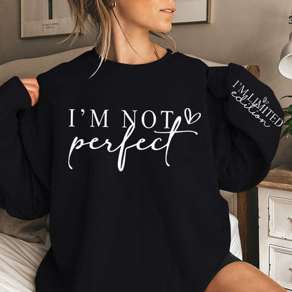 Damen Oversized Sweatshirt Statement-Print Eveloria
