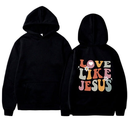 Damen Hoodie Mit Aufdruck Bequem