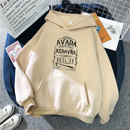 Damen Kapuzenpullover Eveloria mit Grafikdesign